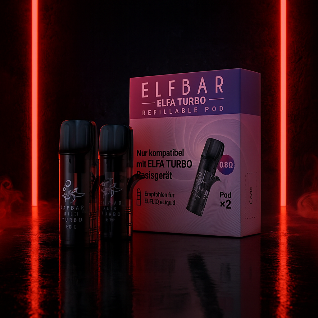 Elfa Turbo 0,8 Ohm Pod (2 Stück pro Packung)