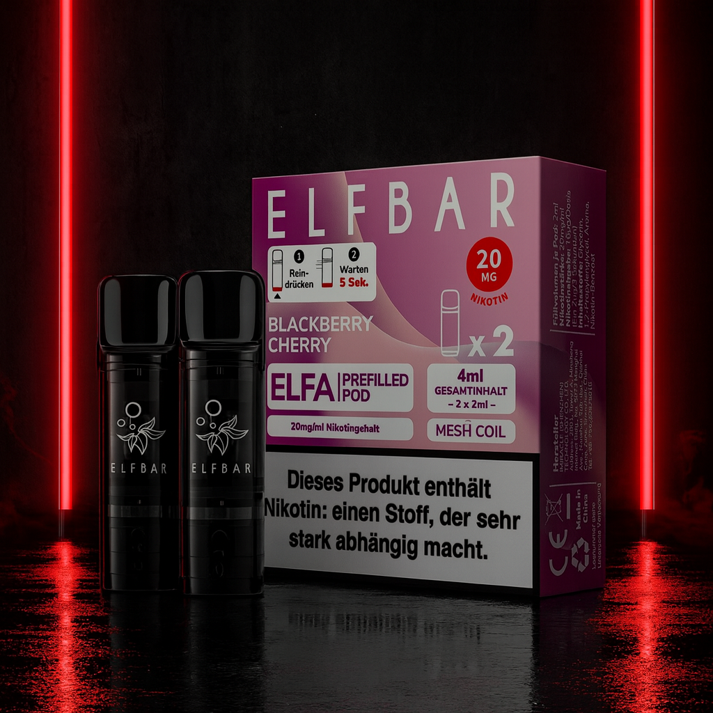 ELFA CP Prefilled Pod Blackberry Cherry