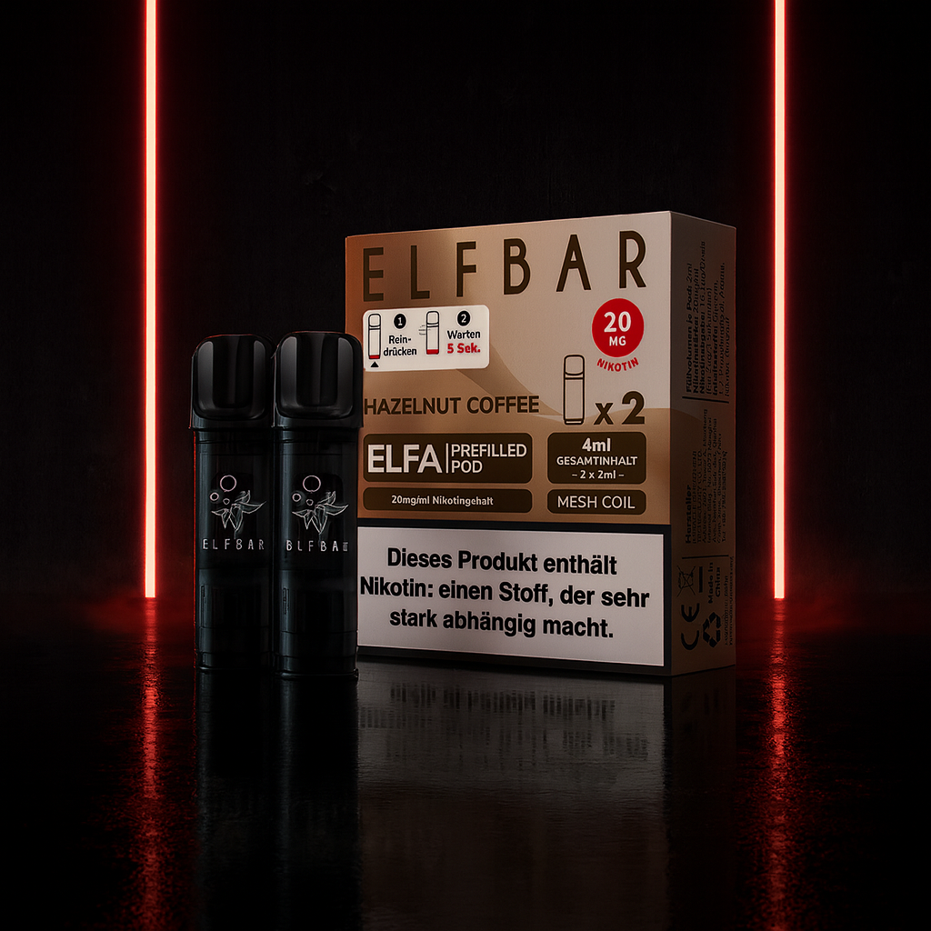 ELFA CP Prefilled Pod Hazlenut Coffee